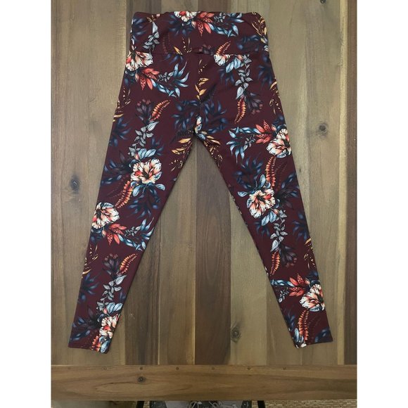 Onzie High-Rise Majestic Floral Leggings Large - Picture 6 of 12